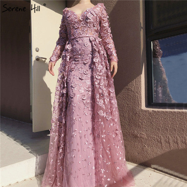 On Sale no return no refundSale Long Sleeves Mermaid With Cap Evening Dresses LA6521