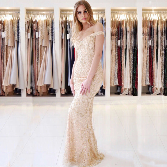 Luxus High-End-Mode Meerjungfrau Abendkleider Abendkleider LA6406