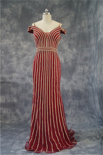 On Sale No Return No Refund Dubai Pink Sleeveless Crystal Evening Dresses Evening Gowns LA60703