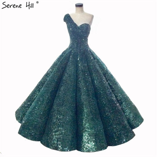 Rote Luxus One-Shoulder Brautkleider