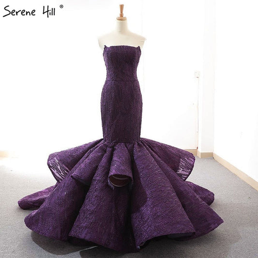 Vestidos de novia con hombros descubiertos, sirena, lentejuelas, vestido de novia