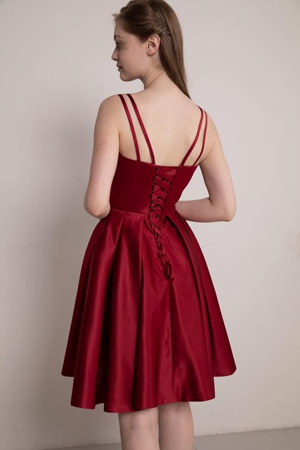 Prom Dress With Shorts Homecoming Dress with Pockets SYH80
