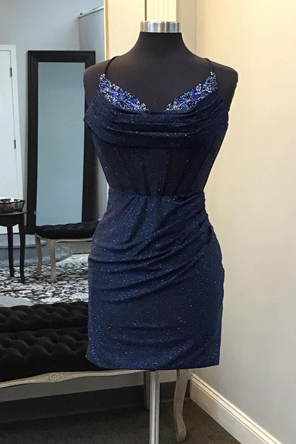 Cecily | Vestido de fiesta de jersey con cuentas