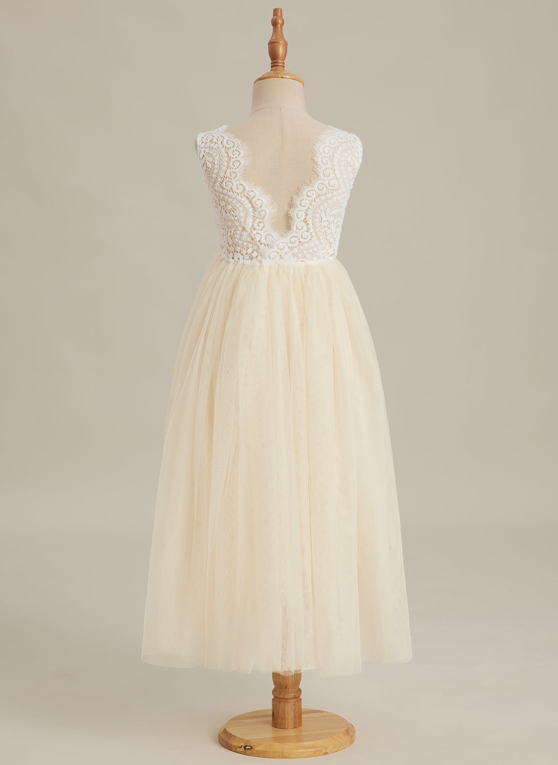 Enchanted Tulle Lace Flower Girl Dress