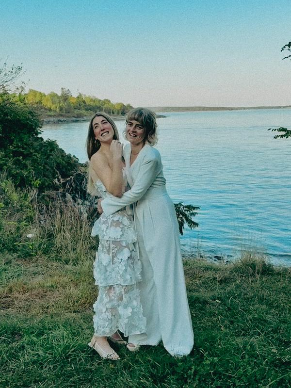 Hermoso vestido de fiesta largo sin tirantes con encaje floral 3D, con capas, blanco, corte A, vestido de noche, vestido de novia Y8462