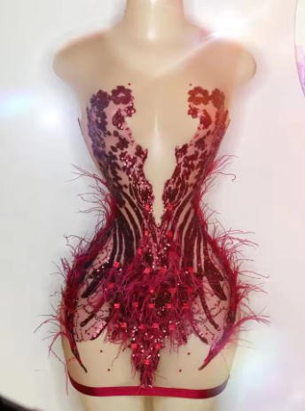 Vestido negro sexy para fiesta de bienvenida, atuendo para cumpleaños número 23 para chicas negras Y2233