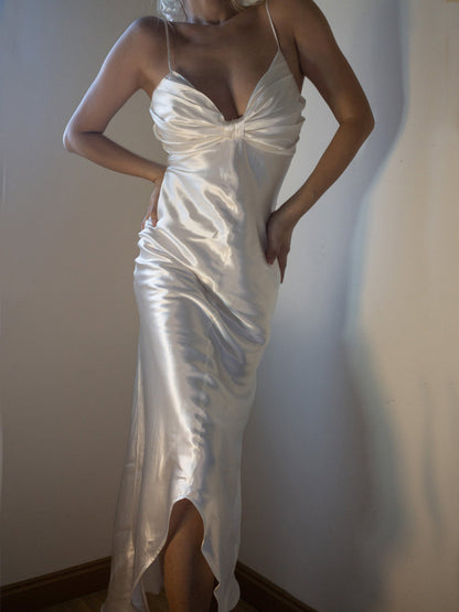 Xiao Midi Dress White