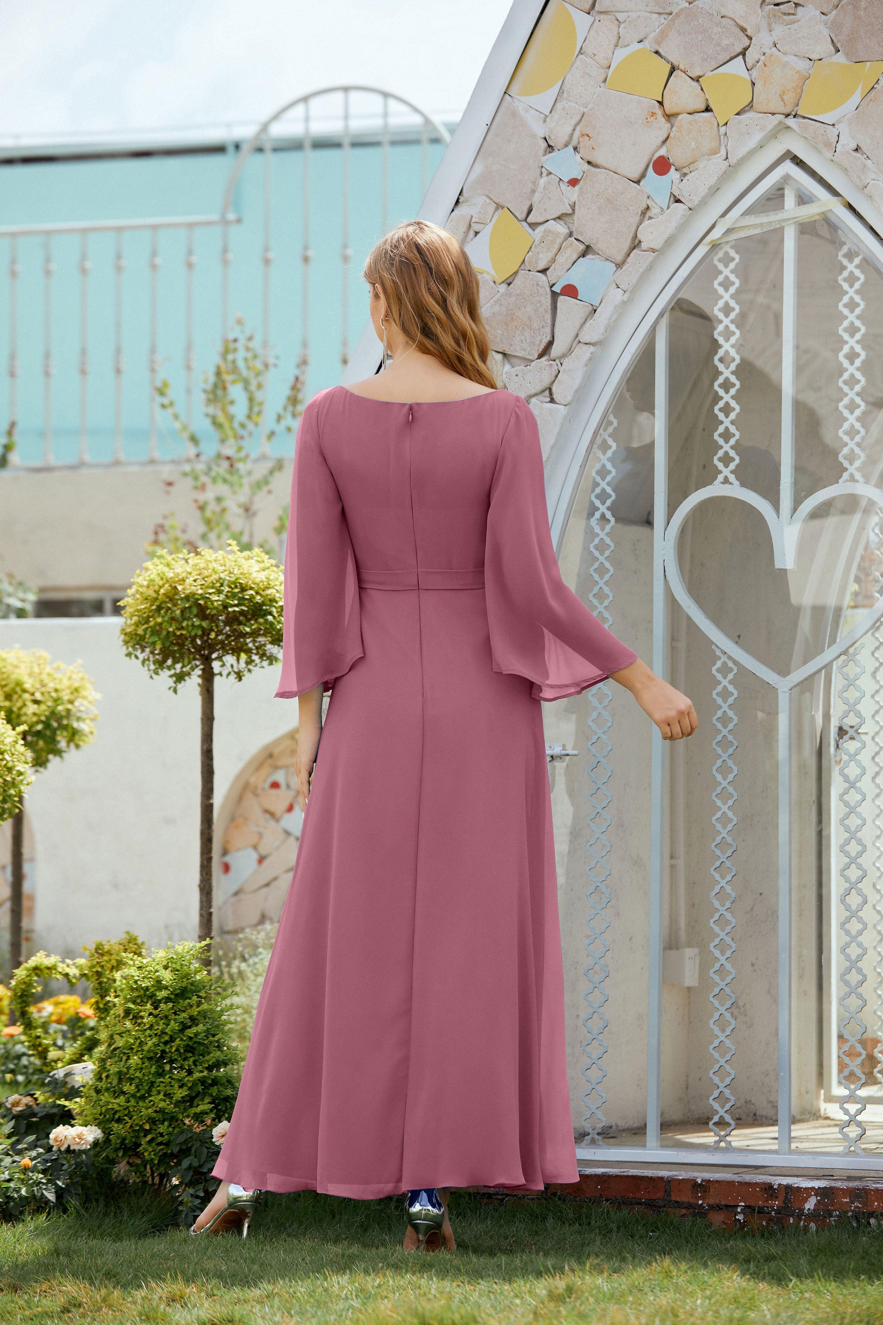 Vestidos de noche formales para madre de la novia, de Sunnderly, para invitada de boda, SY28012 