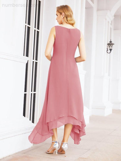 Sunnderly Two-Piece A-line Mother of The Bride Dress Formal Party Gown Dress SY28073