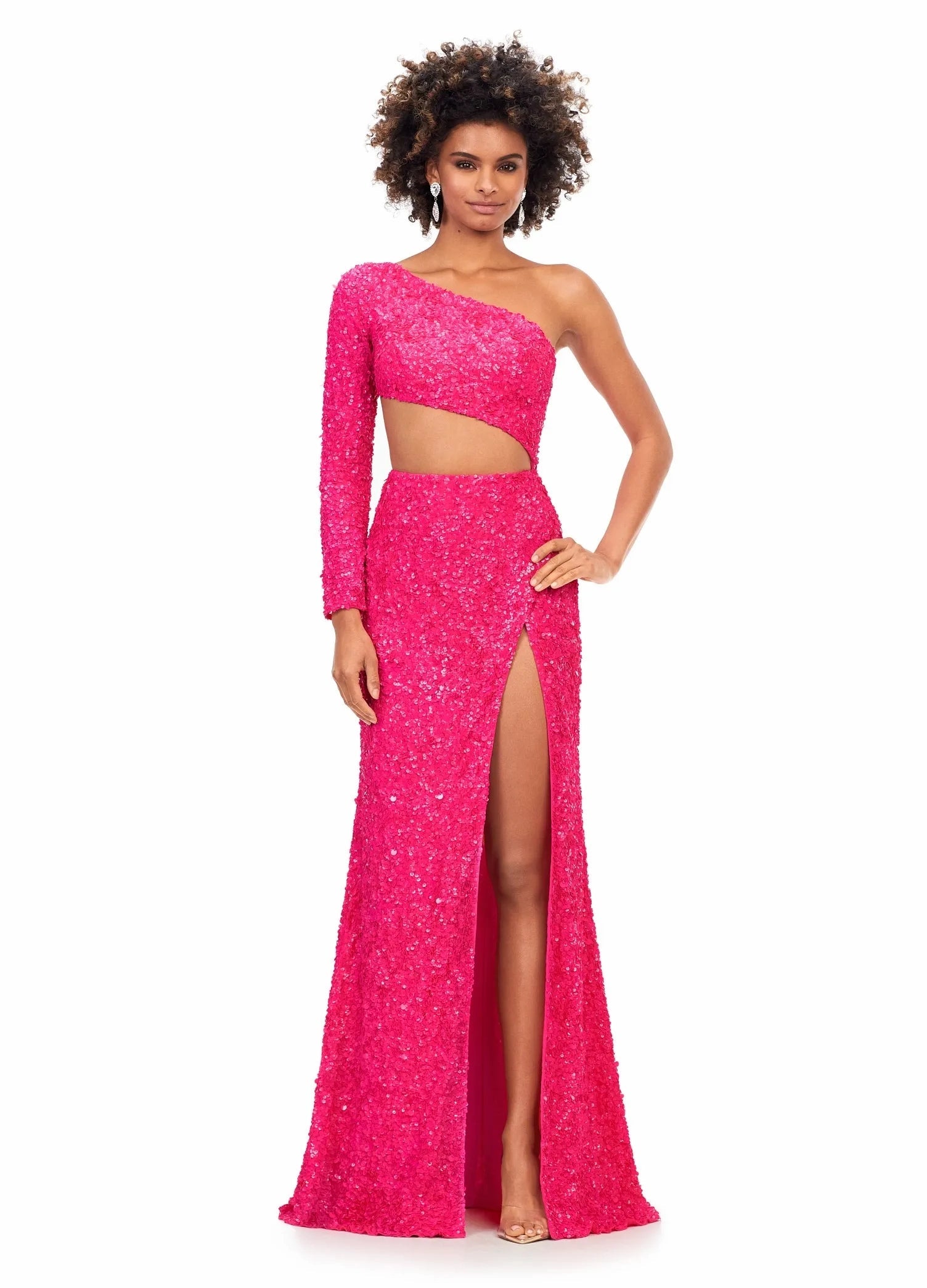 Side Cut Out Prom Dresses with Split SYP162
