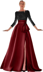 goldene Abendkleider goldenes Kleid Abendkleid mit hohem Schlitz