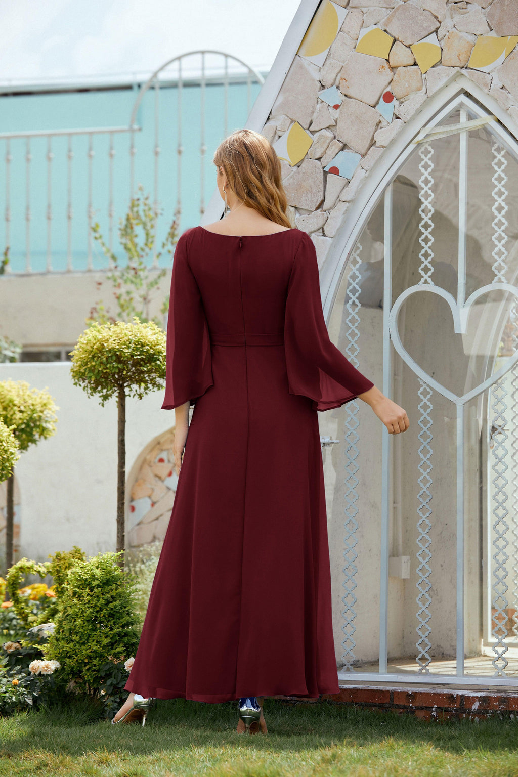 Vestidos de noche formales para madre de la novia, de Sunnderly, para invitada de boda, SY28012 