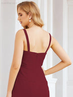 Vestidos de novia Sunnderly con apliques de encaje para la madre de la novia y el novio (SY28066) 