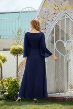 Vestidos de noche formales para madre de la novia, de Sunnderly, para invitada de boda, SY28012 