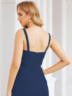 Vestidos de novia Sunnderly con apliques de encaje para la madre de la novia y el novio (SY28066) 
