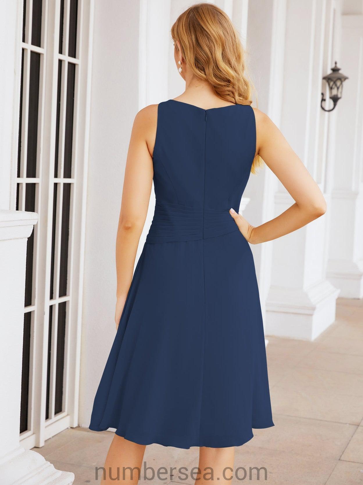 Vestidos de madre de la novia Sunnderly, vestido de fiesta, vestido plisado informal SY28065 
