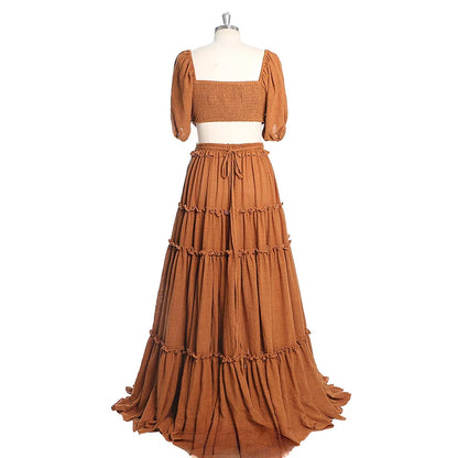 V Neck Maternity Dresses Half Sleeves Two Side Slit Maternity Dresses Photoshoot vestidos SY231021