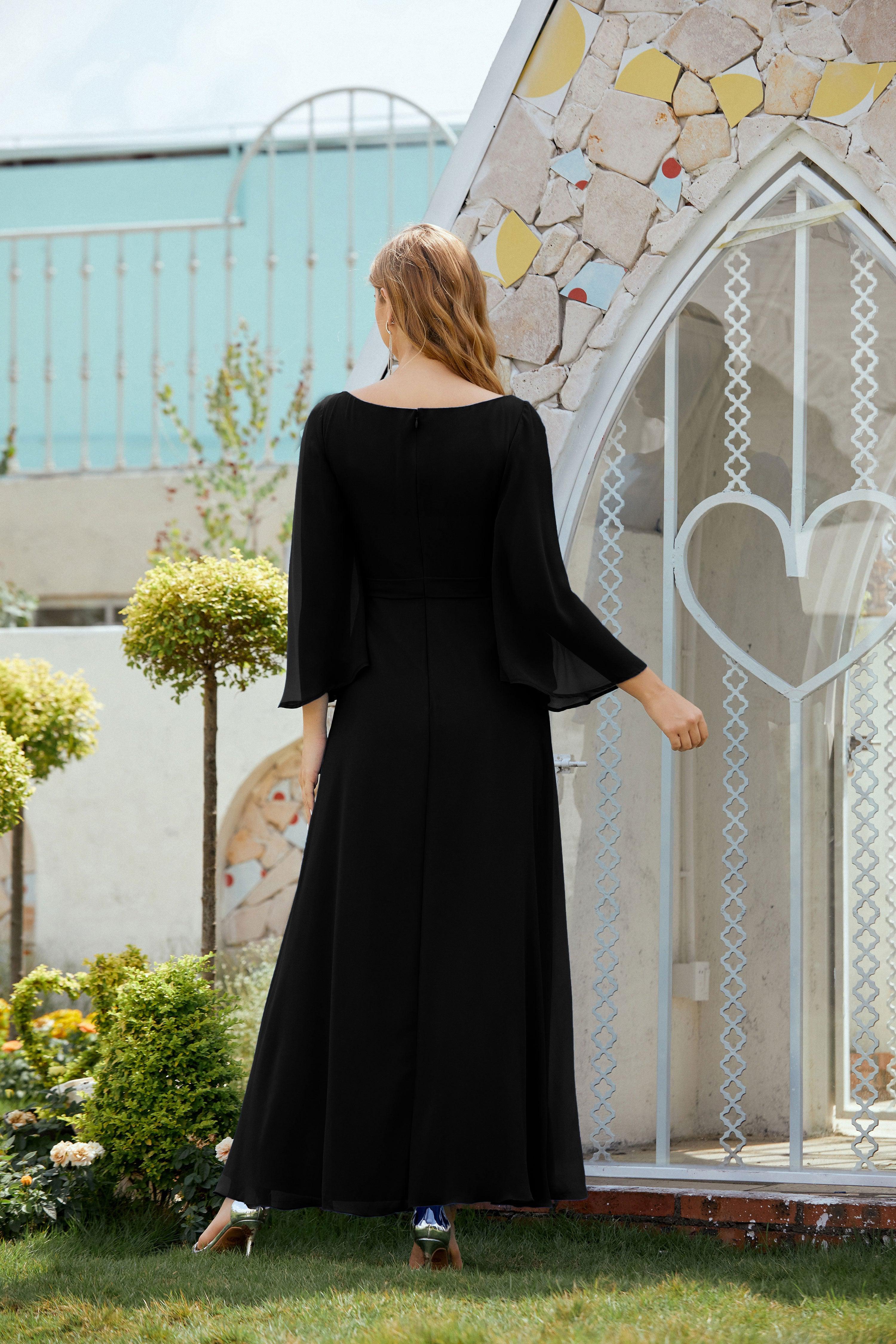 Vestidos de noche formales para madre de la novia, de Sunnderly, para invitada de boda, SY28012 