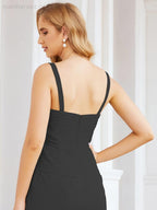 Vestidos de novia Sunnderly con apliques de encaje para la madre de la novia y el novio (SY28066) 