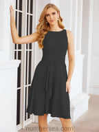 Vestidos de madre de la novia Sunnderly, vestido de fiesta, vestido plisado informal SY28065 