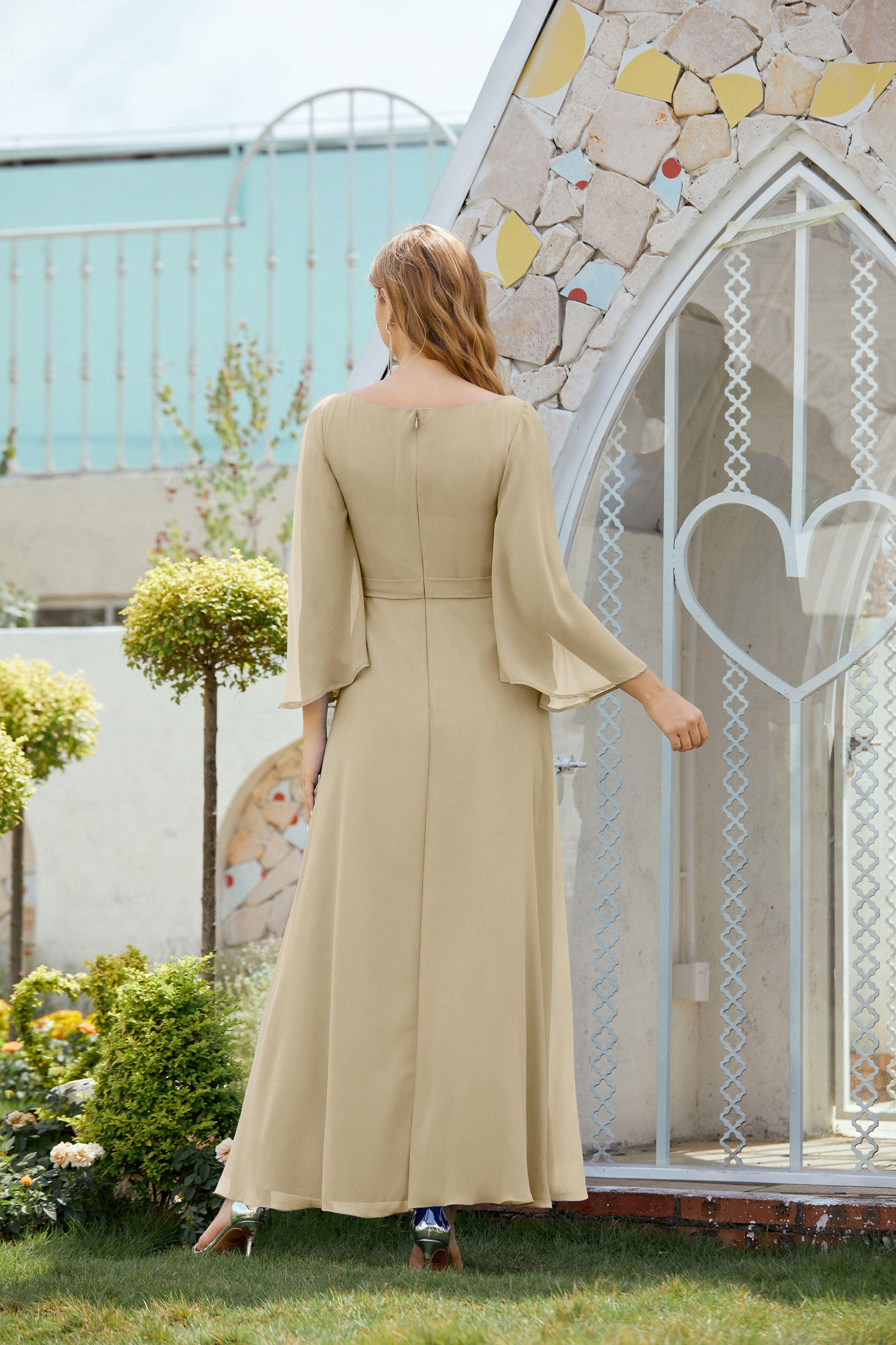 Vestidos de noche formales para madre de la novia, de Sunnderly, para invitada de boda, SY28012 