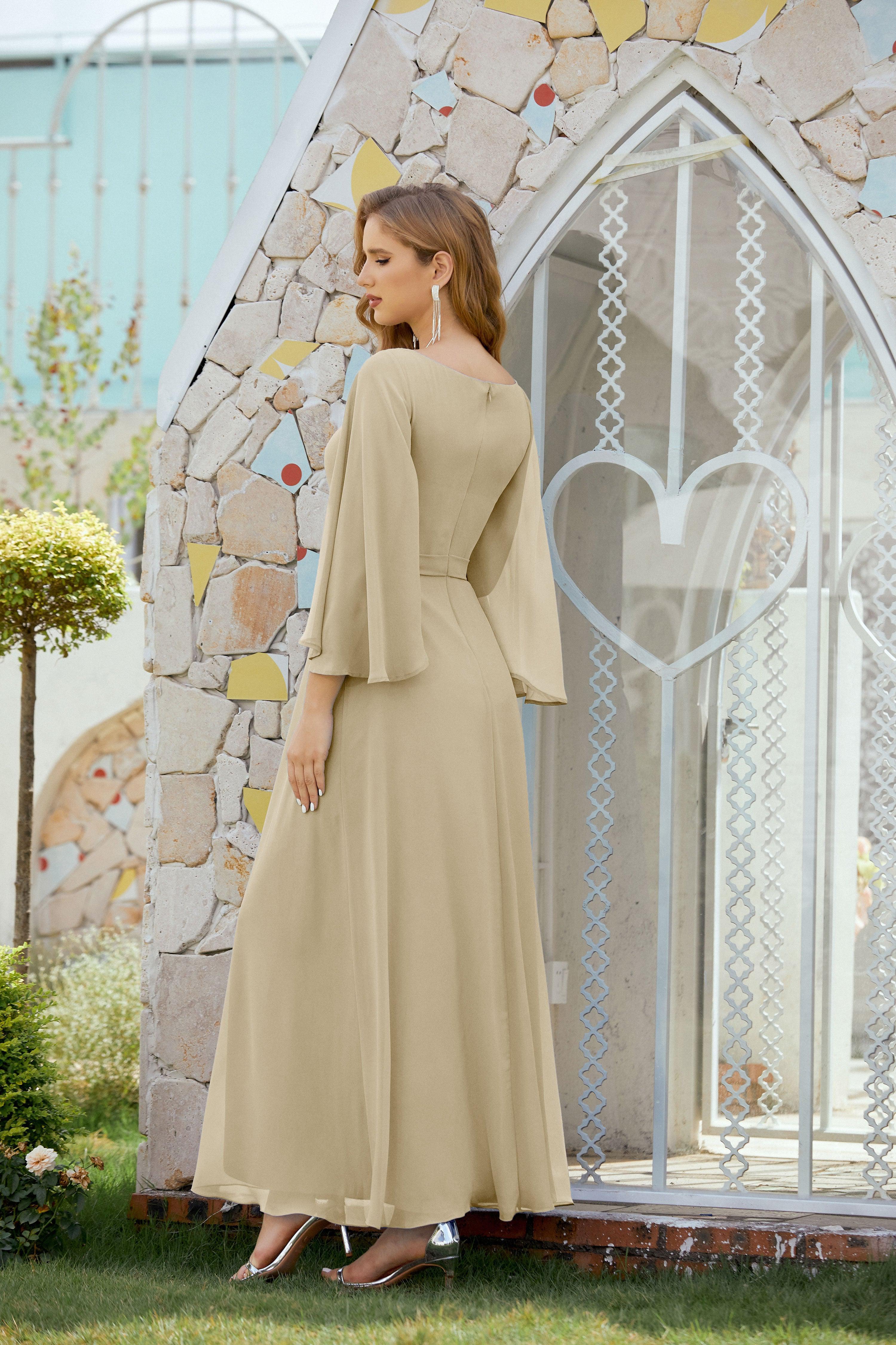 Vestidos de noche formales para madre de la novia, de Sunnderly, para invitada de boda, SY28012 