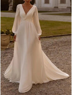 Vestidos de novia de corte A, camisola, sin mangas, hasta la rodilla, de gasa, con pliegues, sencillos.