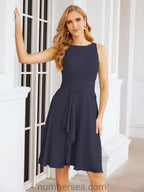 Vestidos de madre de la novia Sunnderly, vestido de fiesta, vestido plisado informal SY28065 