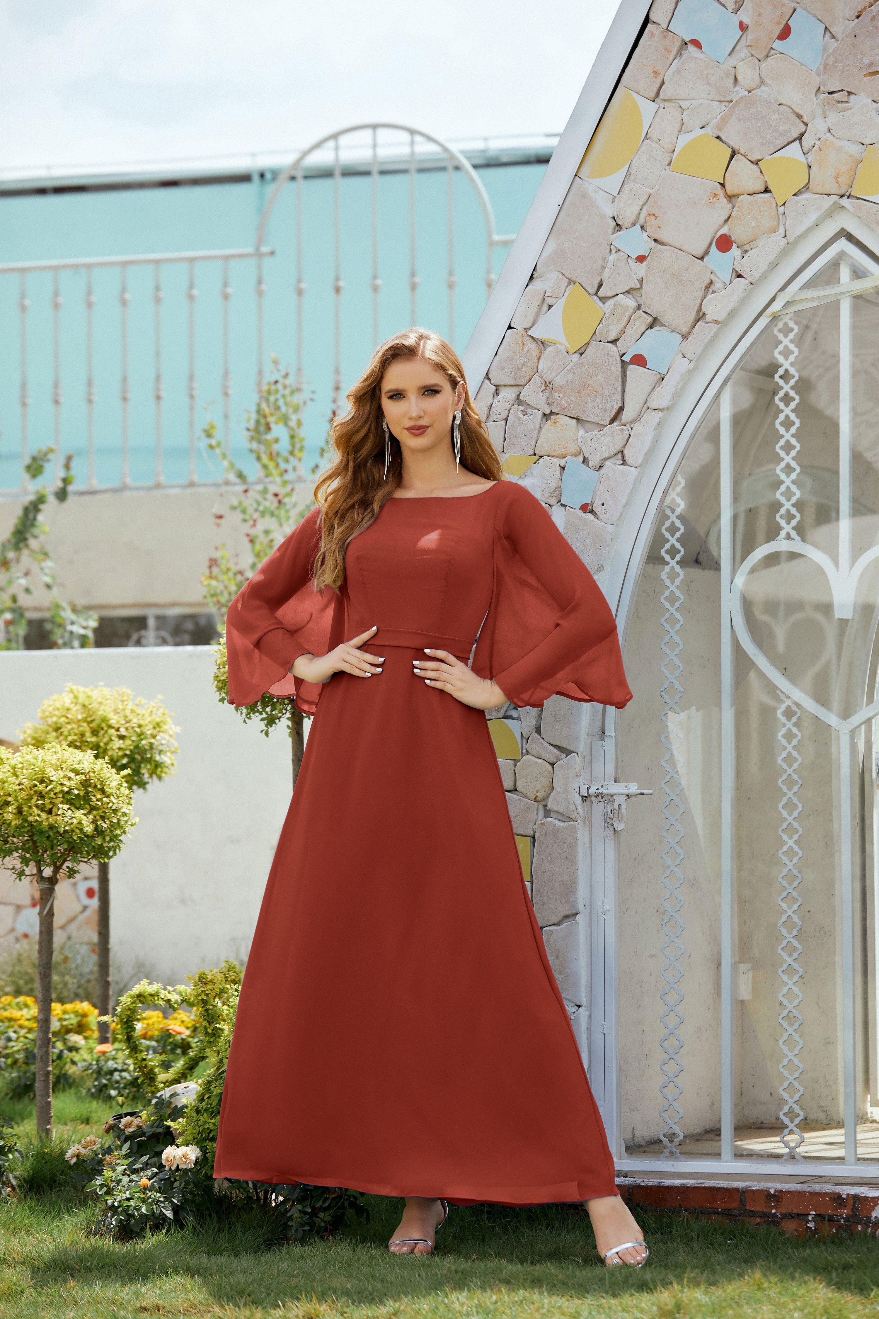 Vestidos de noche formales para madre de la novia, de Sunnderly, para invitada de boda, SY28012 