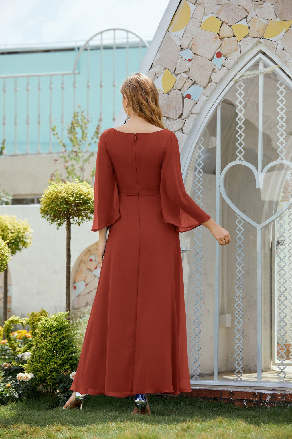 Vestidos de noche formales para madre de la novia, de Sunnderly, para invitada de boda, SY28012 
