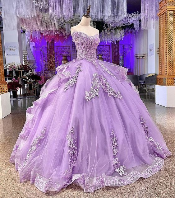 Lila Ballkleid Ballkleider Langes Sexy Ballkleid Y4366