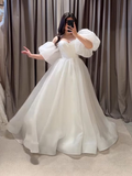 Weißes Abendkleid Elegantes Kleid Brautkleider Y5573