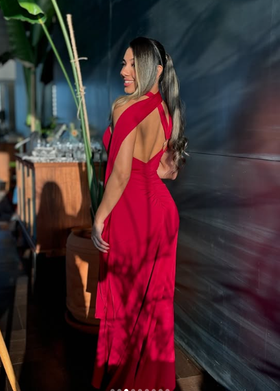 Sexy Etuikleid Langes Ballkleid Burgunderrot One-Shoulder Abendkleid Y8214