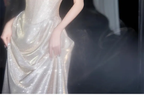 Glänzendes schulterfreies Meerjungfrau-Abschlussballkleid, langes Abendkleid Y8185