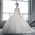Wedding Guest Woman Dress Wedding Dresses for Women 2023 Bride Ball Gown Princess Vintage Elegant Weddings-payinti