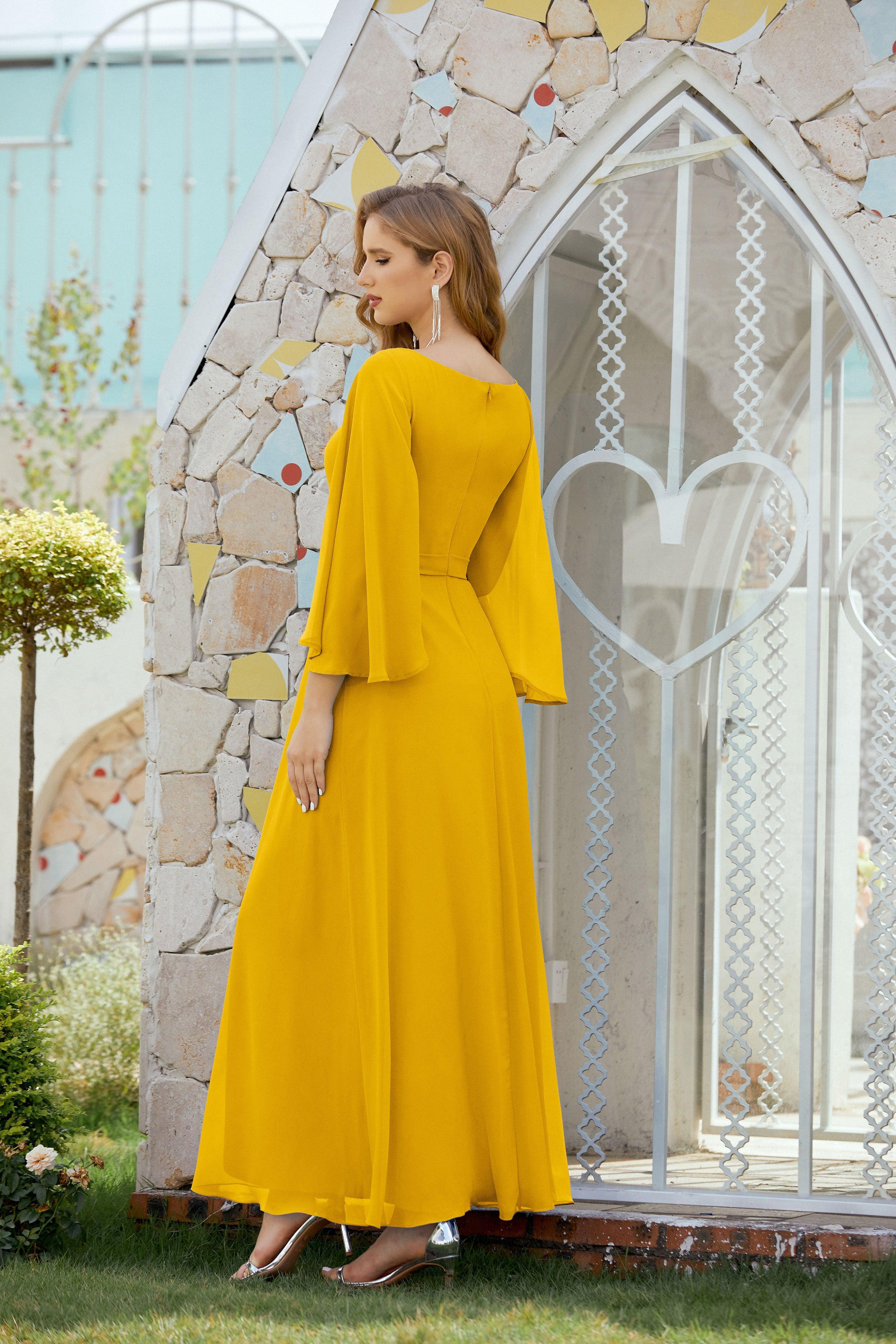 Vestidos de noche formales para madre de la novia, de Sunnderly, para invitada de boda, SY28012 