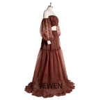 2 Piece Set Lace Boho Maternity Dress Outfit Photo Shoot Dress SY240014