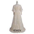 2 Piece Set Lace Dress for Photo Shoot Woman Maxi Dress Photography Props SY240076