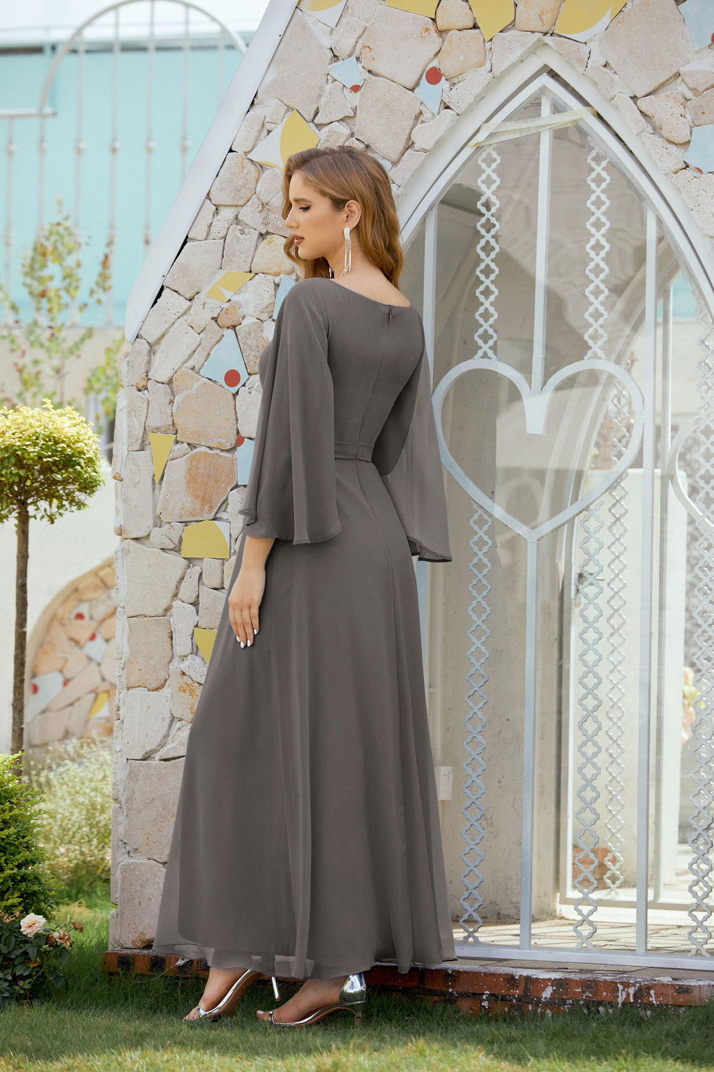 Vestidos de noche formales para madre de la novia, de Sunnderly, para invitada de boda, SY28012 