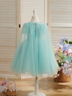 Ballkleid/Prinzessin Tüll Knielang 1. Geburtstag Party Baby Mädchen Kleid 