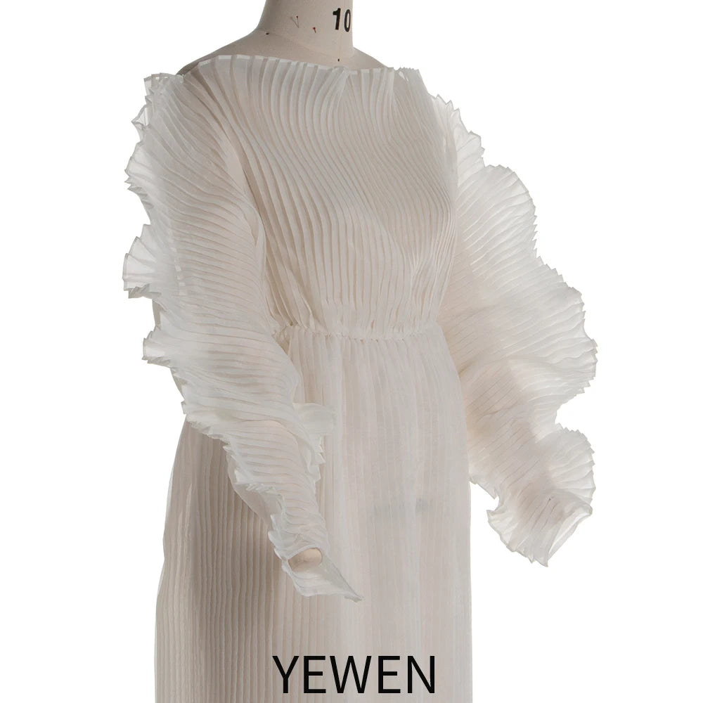 2025 Custom Made Pleated Maternity Dress for Photo Shoot Baby Shower Dress Long Gown for Pregnancy Photoshoot Sunnderly SY240006