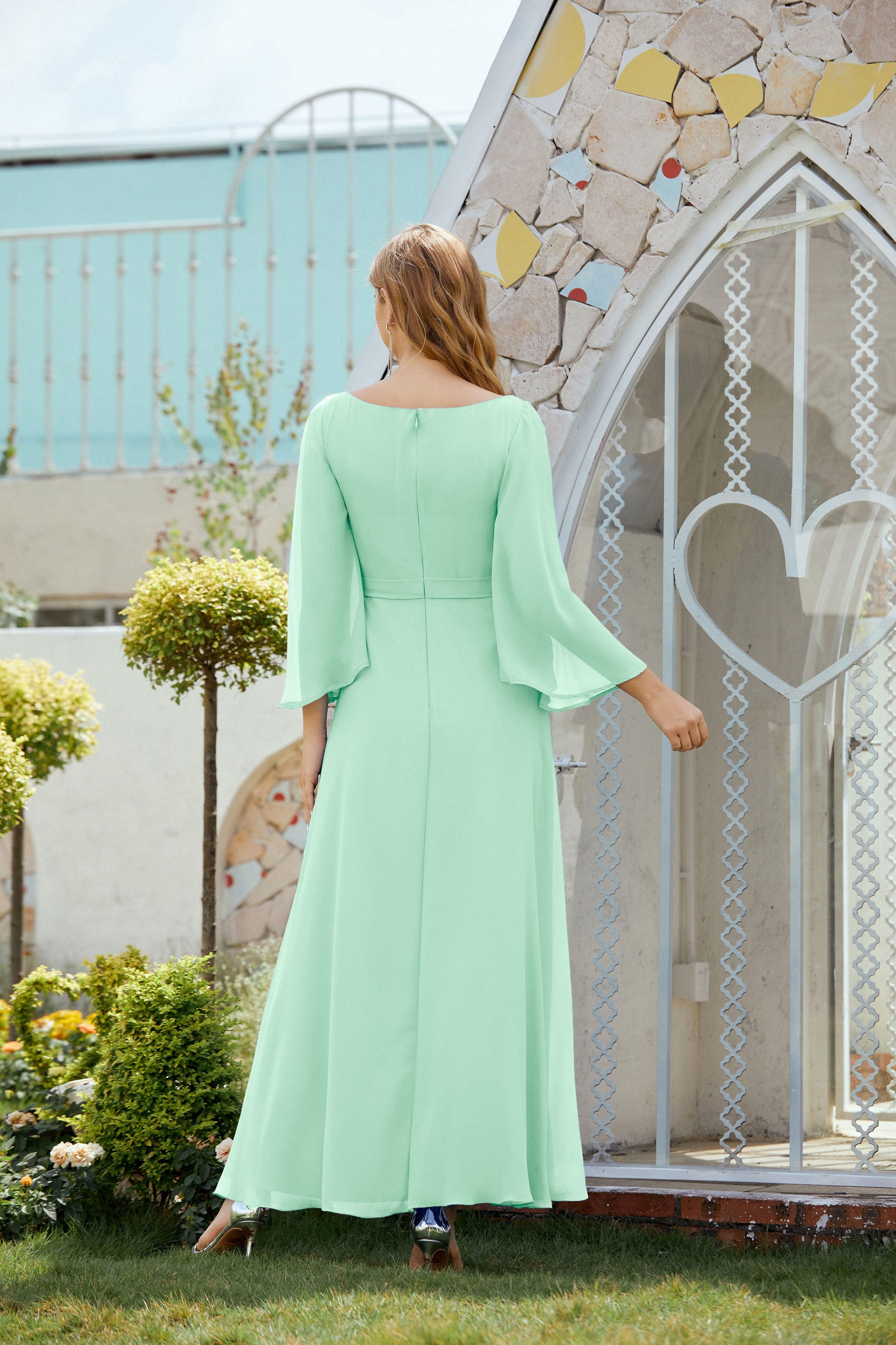 Vestidos de noche formales para madre de la novia, de Sunnderly, para invitada de boda, SY28012 
