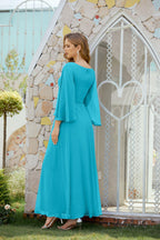 Vestidos de noche formales para madre de la novia, de Sunnderly, para invitada de boda, SY28012 