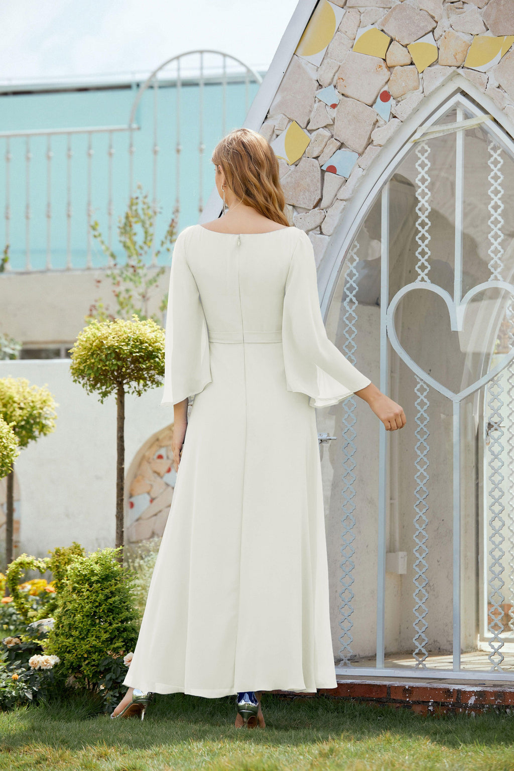 Vestidos de noche formales para madre de la novia, de Sunnderly, para invitada de boda, SY28012 