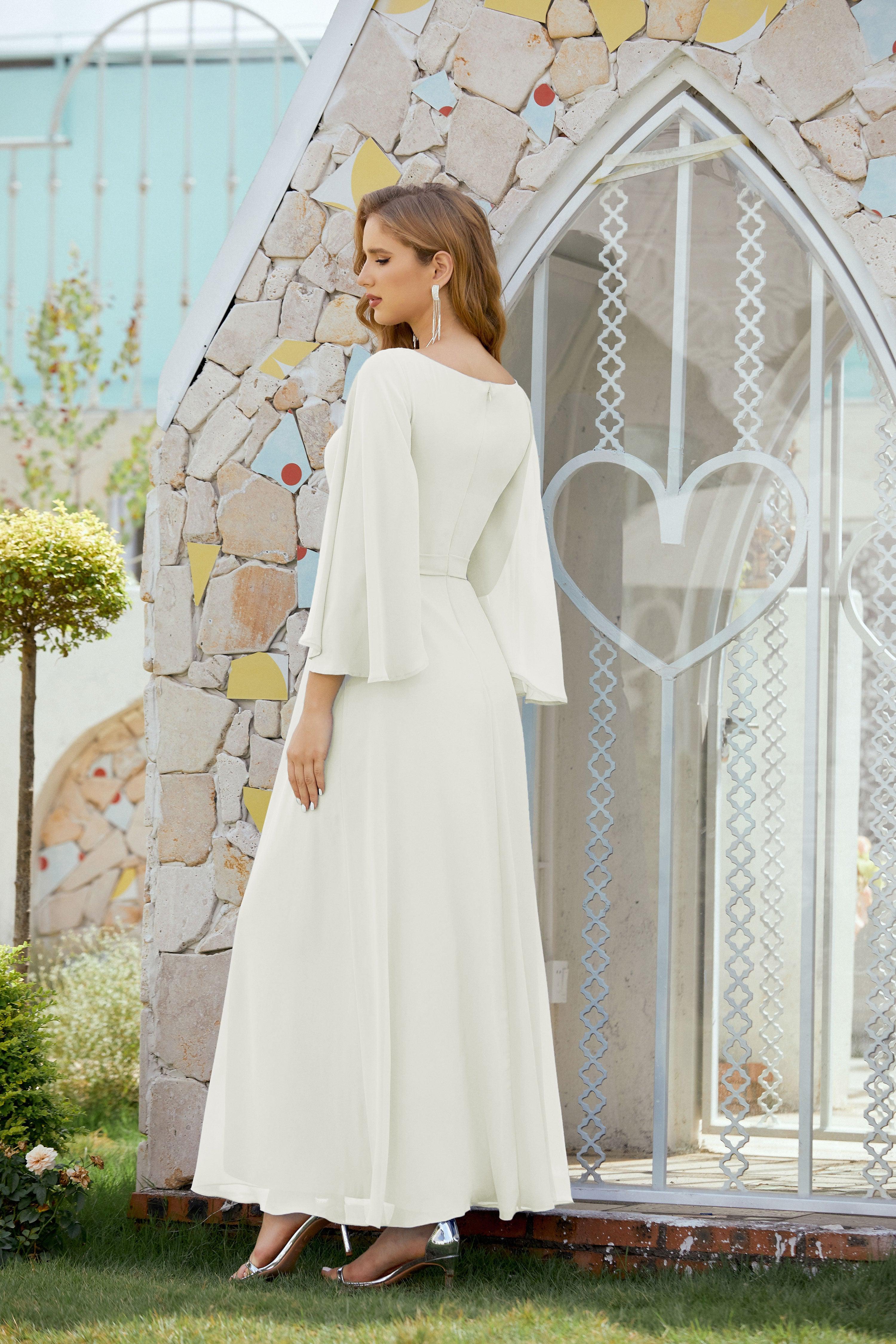 Vestidos de noche formales para madre de la novia, de Sunnderly, para invitada de boda, SY28012 