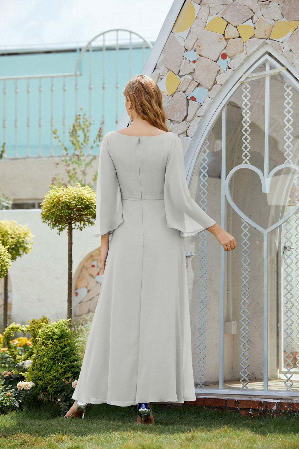 Vestidos de noche formales para madre de la novia, de Sunnderly, para invitada de boda, SY28012 