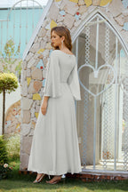 Vestidos de noche formales para madre de la novia, de Sunnderly, para invitada de boda, SY28012 
