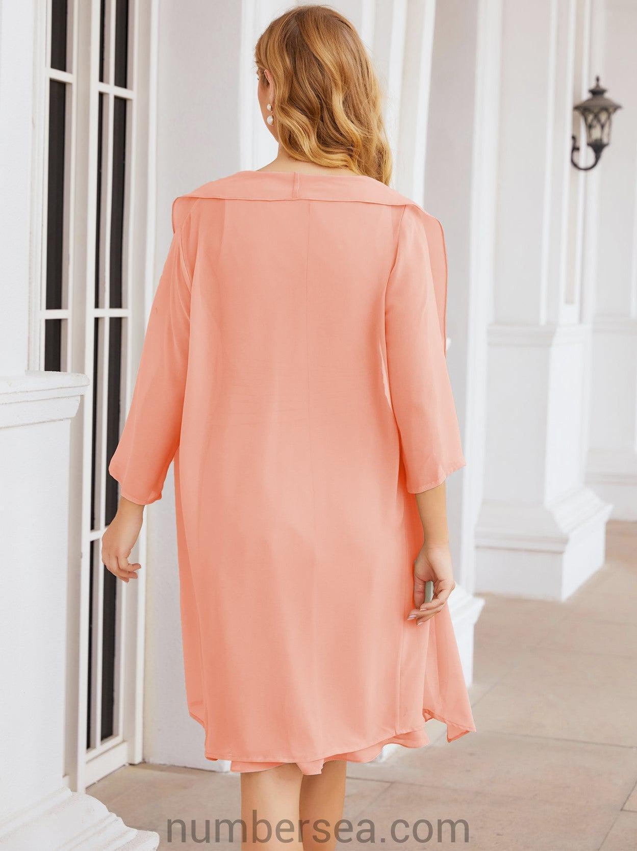 Vestidos de madre de la novia Sunnderly, vestido de fiesta, vestido plisado informal SY28065 