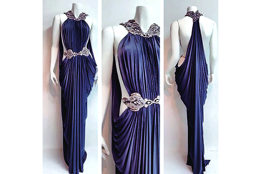 Unique Prom Dress Backless Prom Dress Beaded Prom Dress Fashion Prom Dress Sexy Party Dress New Style Evening Dress S22777