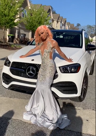 Luxus Satin Diamant Ballkleid Langes Meerjungfrau Abendkleid Y7950